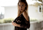 Dajana Gudic rozkosznie w czarnym bikini
