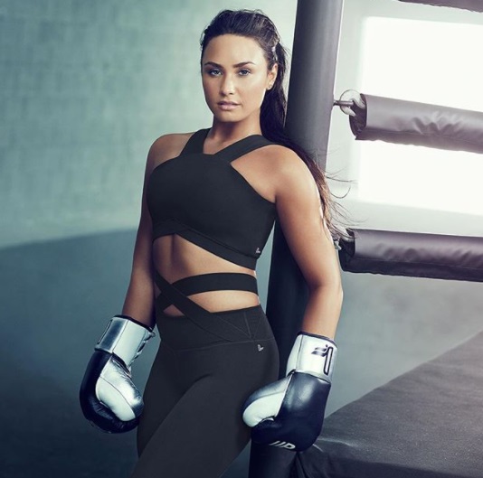Demi Lovato na sportowo
