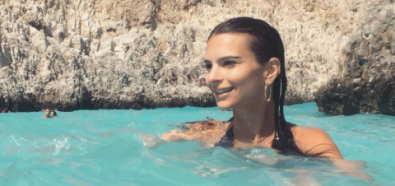 Emily Ratajkowski na wakacjach w Grecji