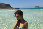 Emily Ratajkowski na wakacjach w Grecji