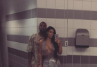 Kim Kardashian w odważnych kreacjach u boku męża