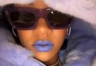 Rihanna kolorem ust zmienia wizerunek