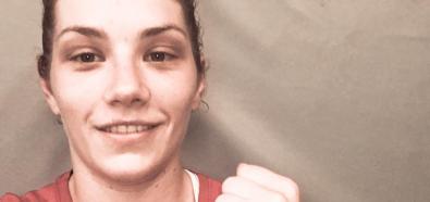 Agnieszka Niedźwiedź przestrzega zawodniczkę UFC