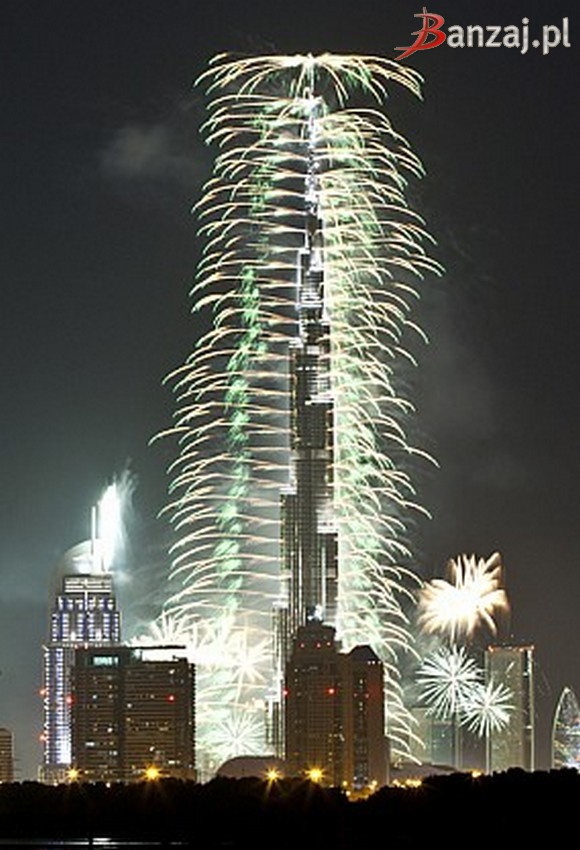 Dubaj fajerwerki