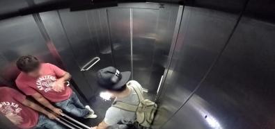 Biegunka w windzie