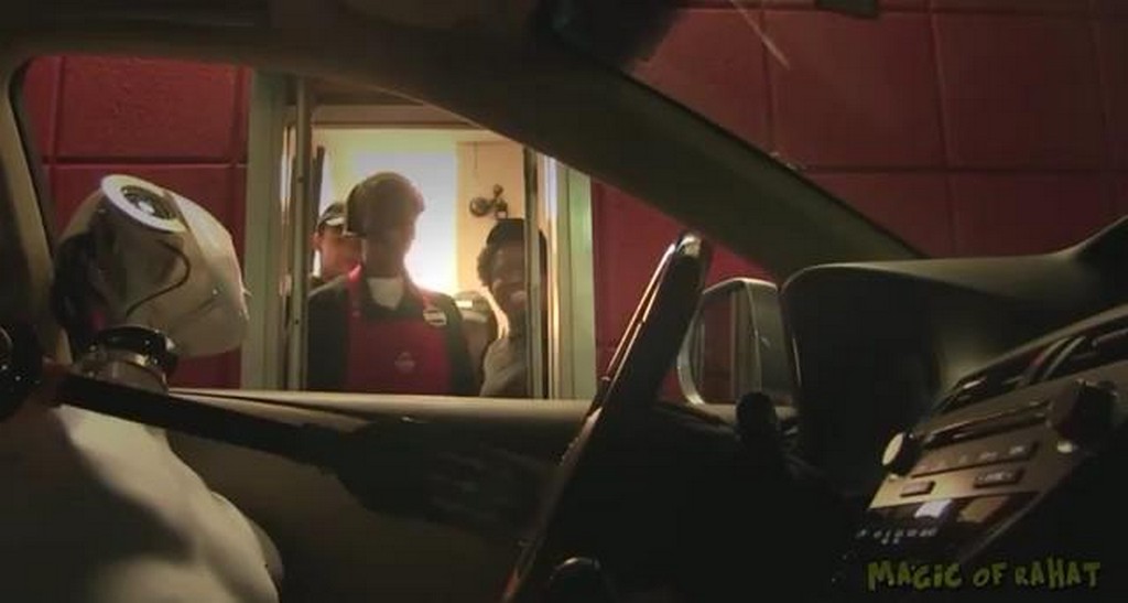 Robot w fast-foodzie