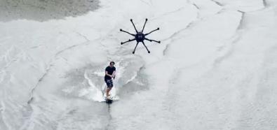 Wakeboarding za dronem