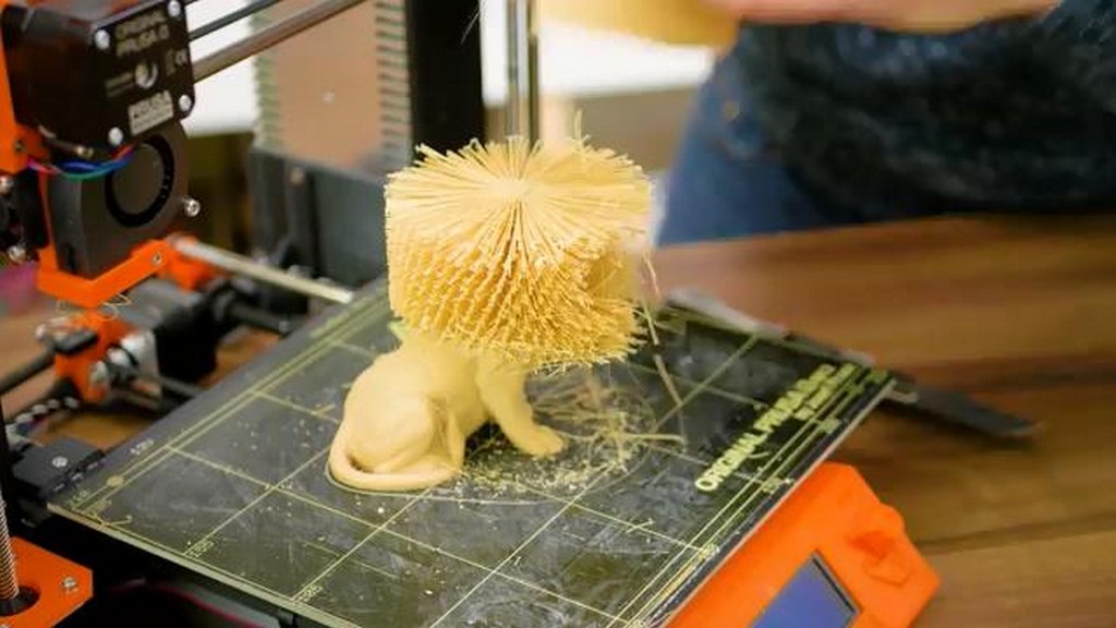 Lew z druku 3D