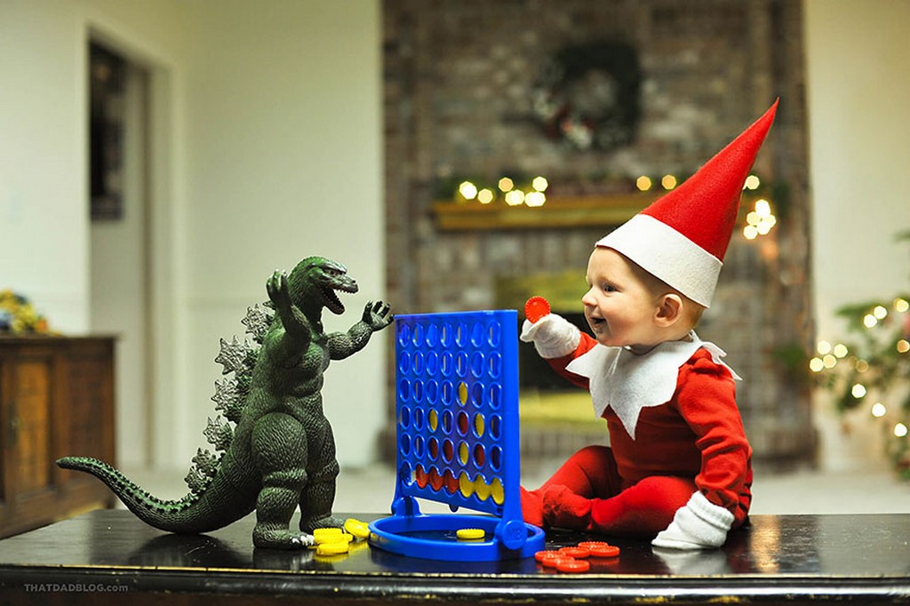 Dziecko w roli Elfa