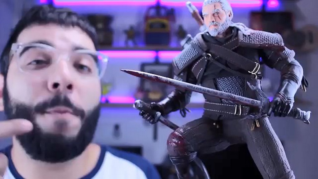 Figurka Geralta z Rivii