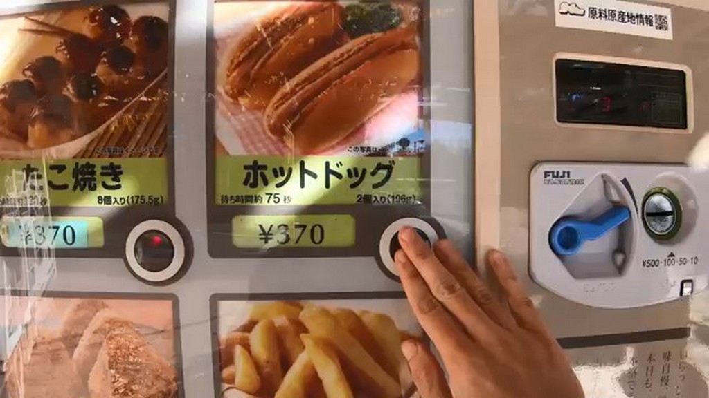 Automaty z ciepłym jedzeniem