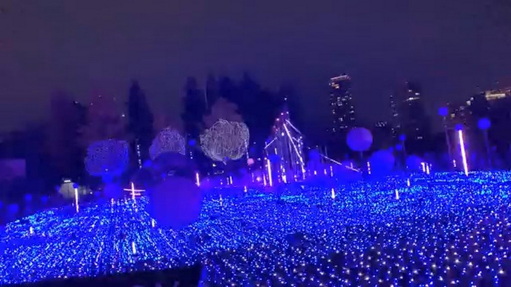 Iluminacja świąteczna w Tokio