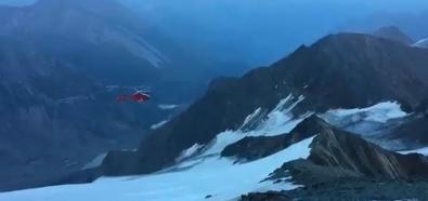 Wypadek śmigłowca w Alpach