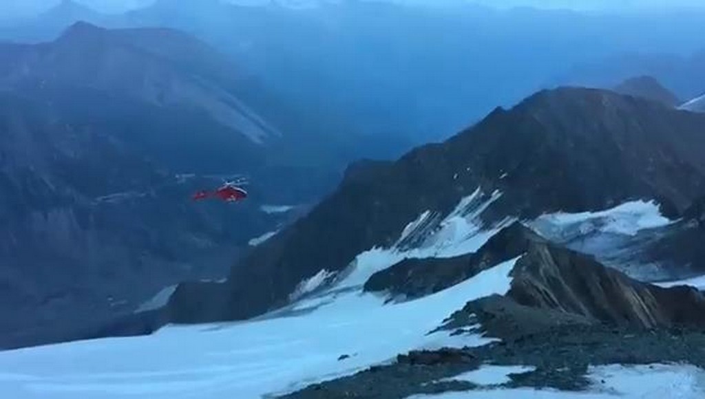 Wypadek śmigłowca w Alpach