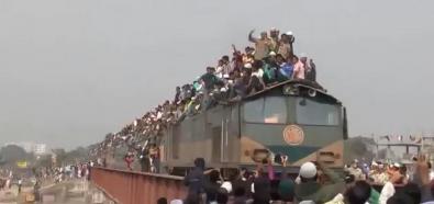 Pociąg w Bangladeszu