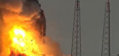 Explozja rakiety SpaceX