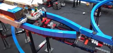 Kolej magnetyczna z LEGO
