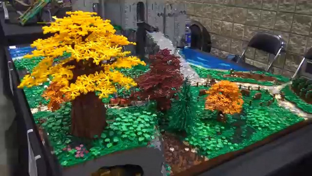 Zamek z LEGO
