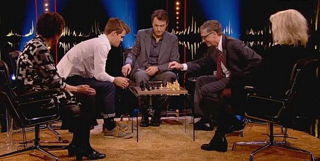 Magnus Carlsen kontra Bill Gates
