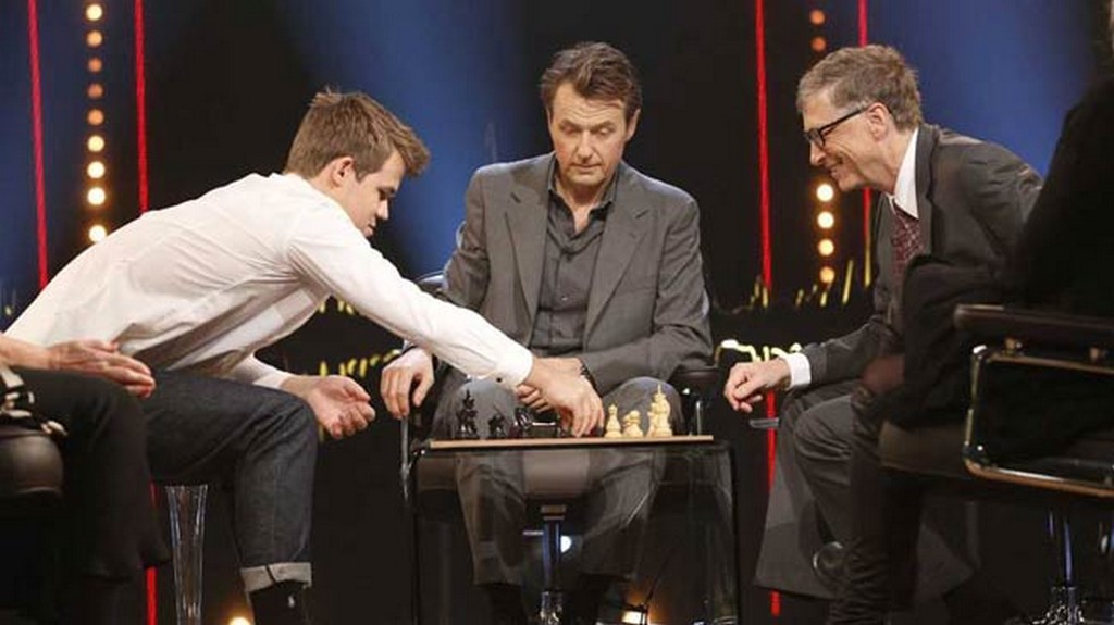 Magnus Carlsen kontra Bill Gates