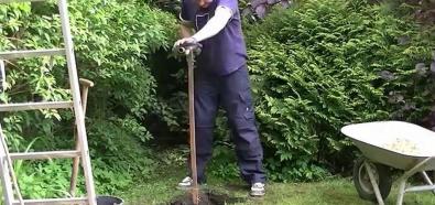 Wiercenie studni w ogrodzie