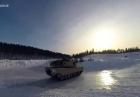 Driftowanie czołgami na lodzie