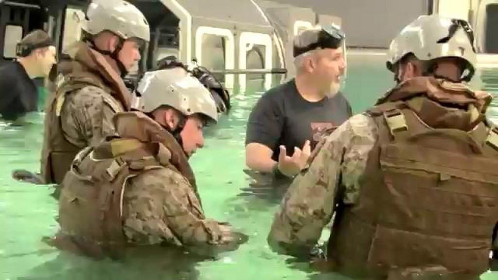 Podwodny trening Marines