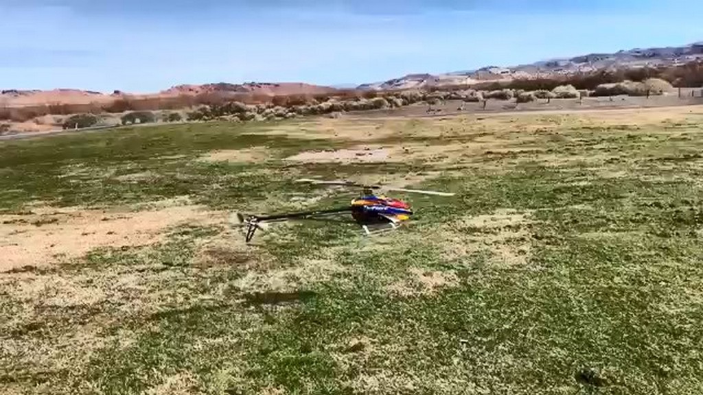 Triki helikopterem RC