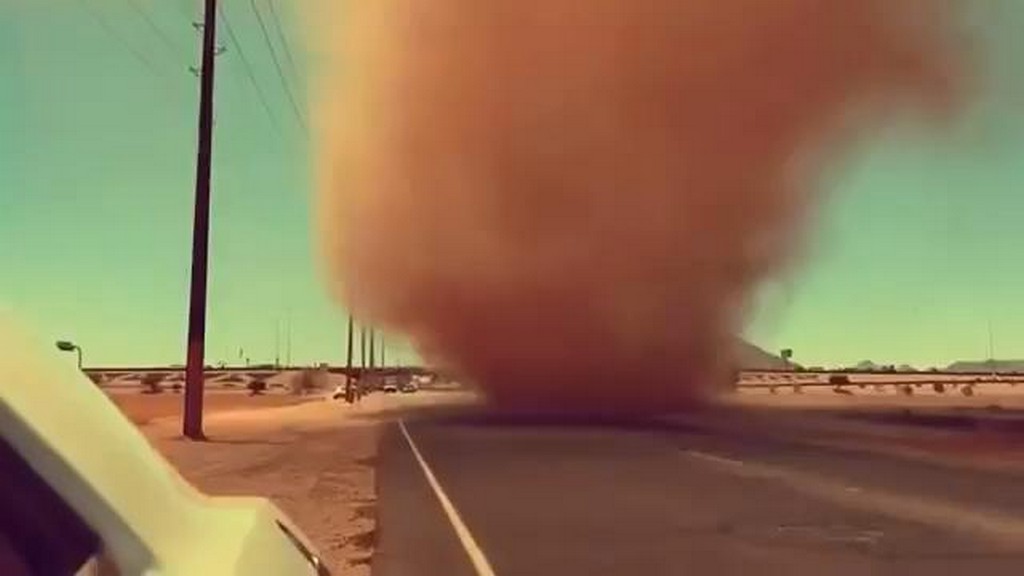 Piaskowe tornado