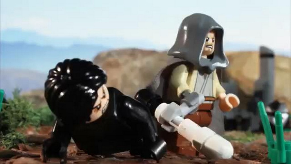 Kylo Ren spotyka Luke'a Skywalkera