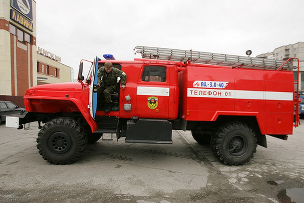 Rosyjscy strażacy