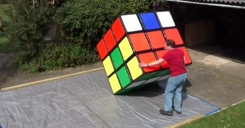 Największa Kostka Rubika na świecie