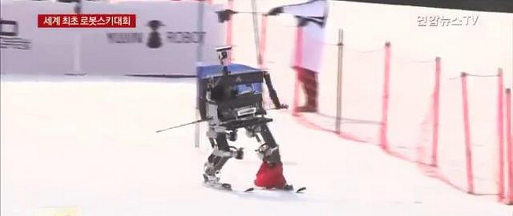 Roboty narciarze