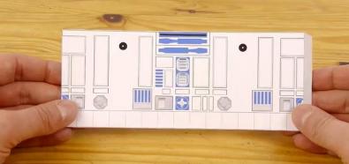 R2-D2 z papieru