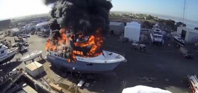 Pożary jachtów