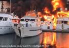 Pożary jachtów