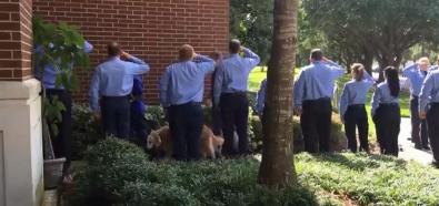 Strażacy żegnają psiego pomocnika