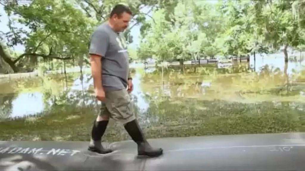 Amerykanin kontra powódź