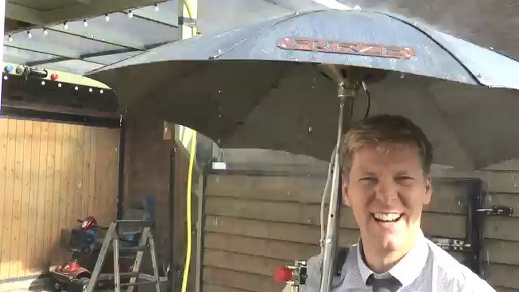 Gazowy parasol