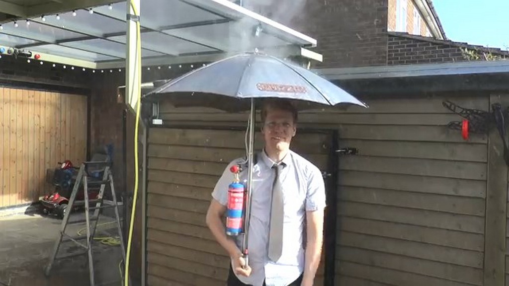 Gazowy parasol