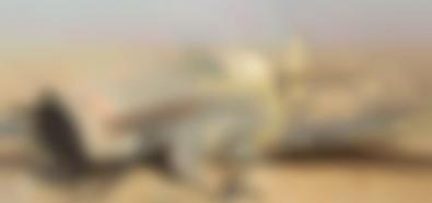 Wrak myśliwca P-40 odnaleziony po 70 latach na egipskiej pustyni