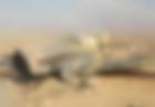 Wrak myśliwca P-40 odnaleziony po 70 latach na egipskiej pustyni