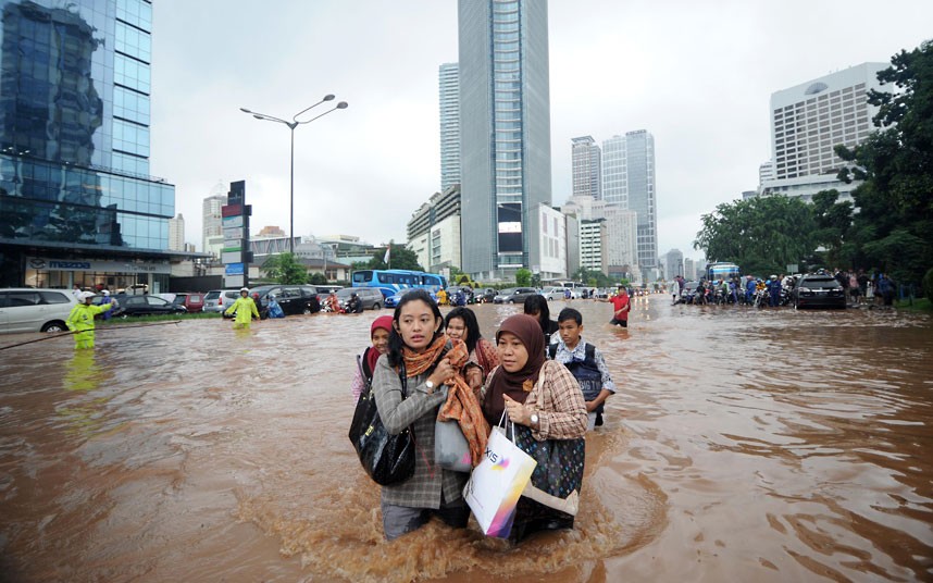 Powódź w Dżakarcie