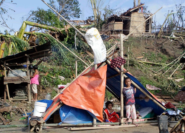 Tajfun Bopha spustoszył Filipiny