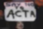 Protesty przeciwko ACTA