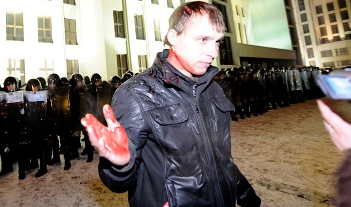 Powyborcze zamieszki na Białorusi