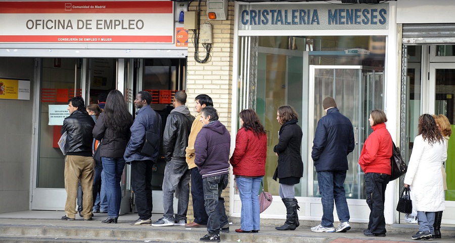 Bezrobotni w Hiszpanii