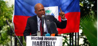 Michel Martelly, prezydent Haiti