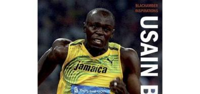 Usain Bolt, okładka książki