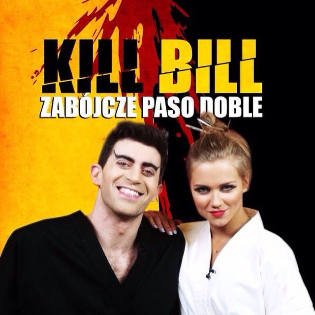 Agnieszka Kaczorowska niczym Czarna Mamba z "Kill Billa"